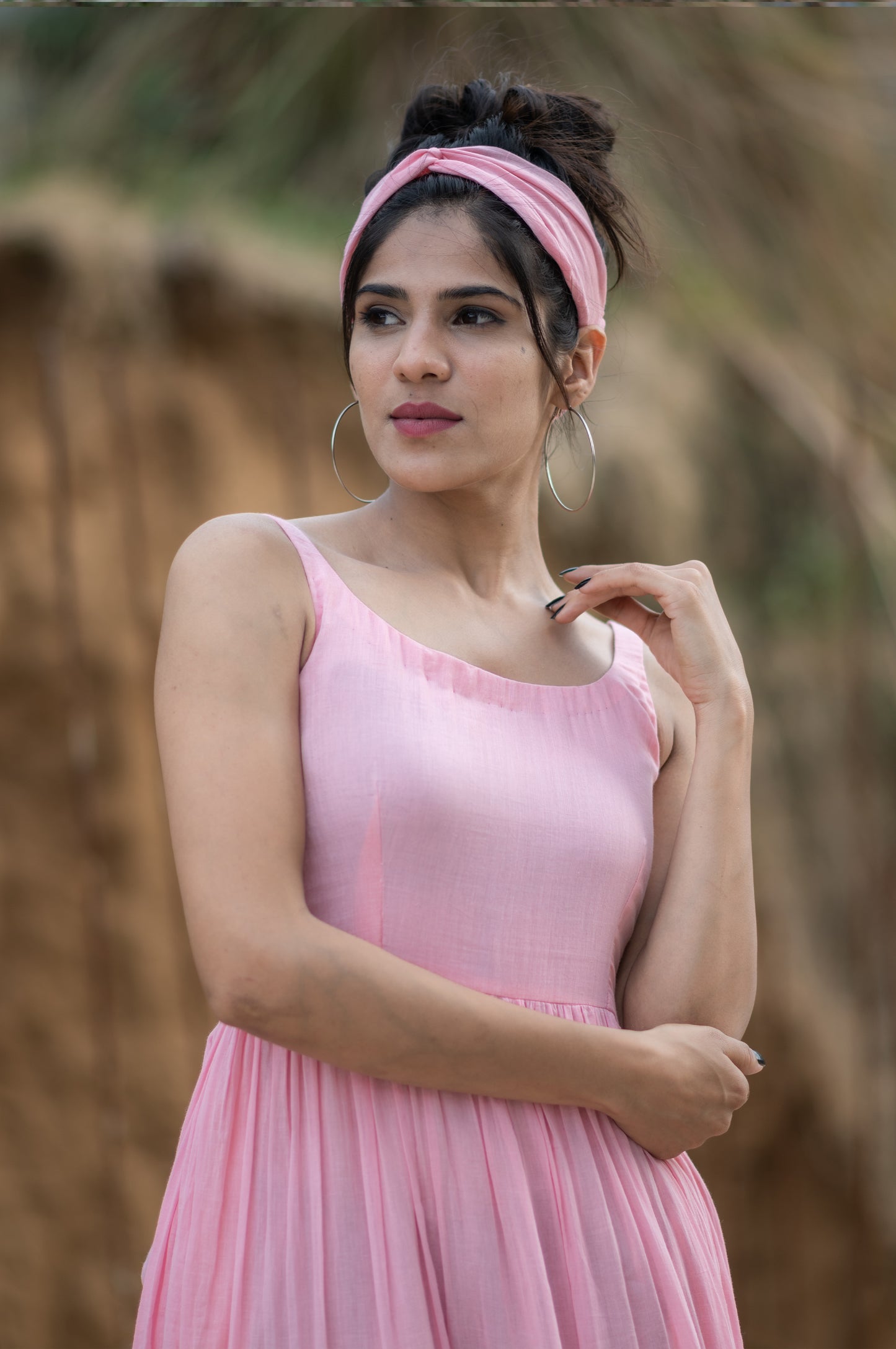 Cotton Candy Tiered Dress