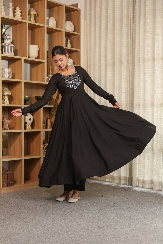 Midnight Charm Anarkali