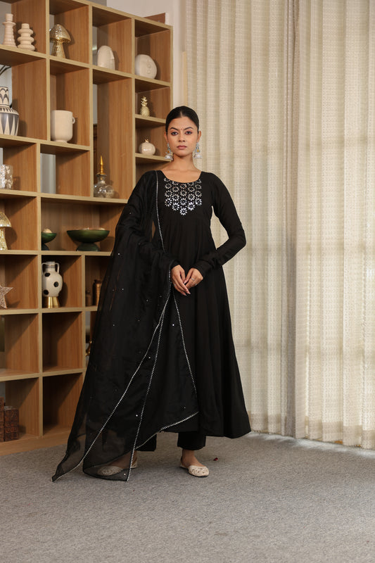 Midnight Charm Anarkali