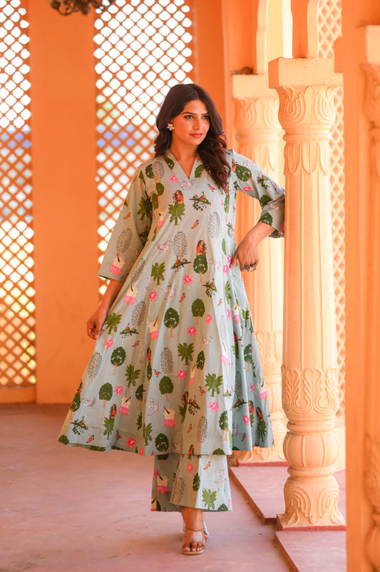 Rani Bagh Co-Ord Set