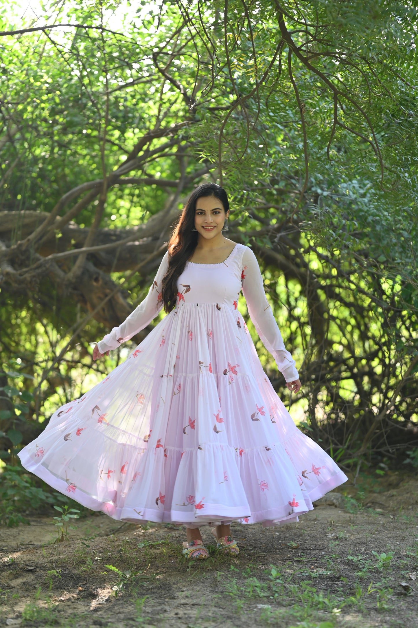 Lotus Anarkali