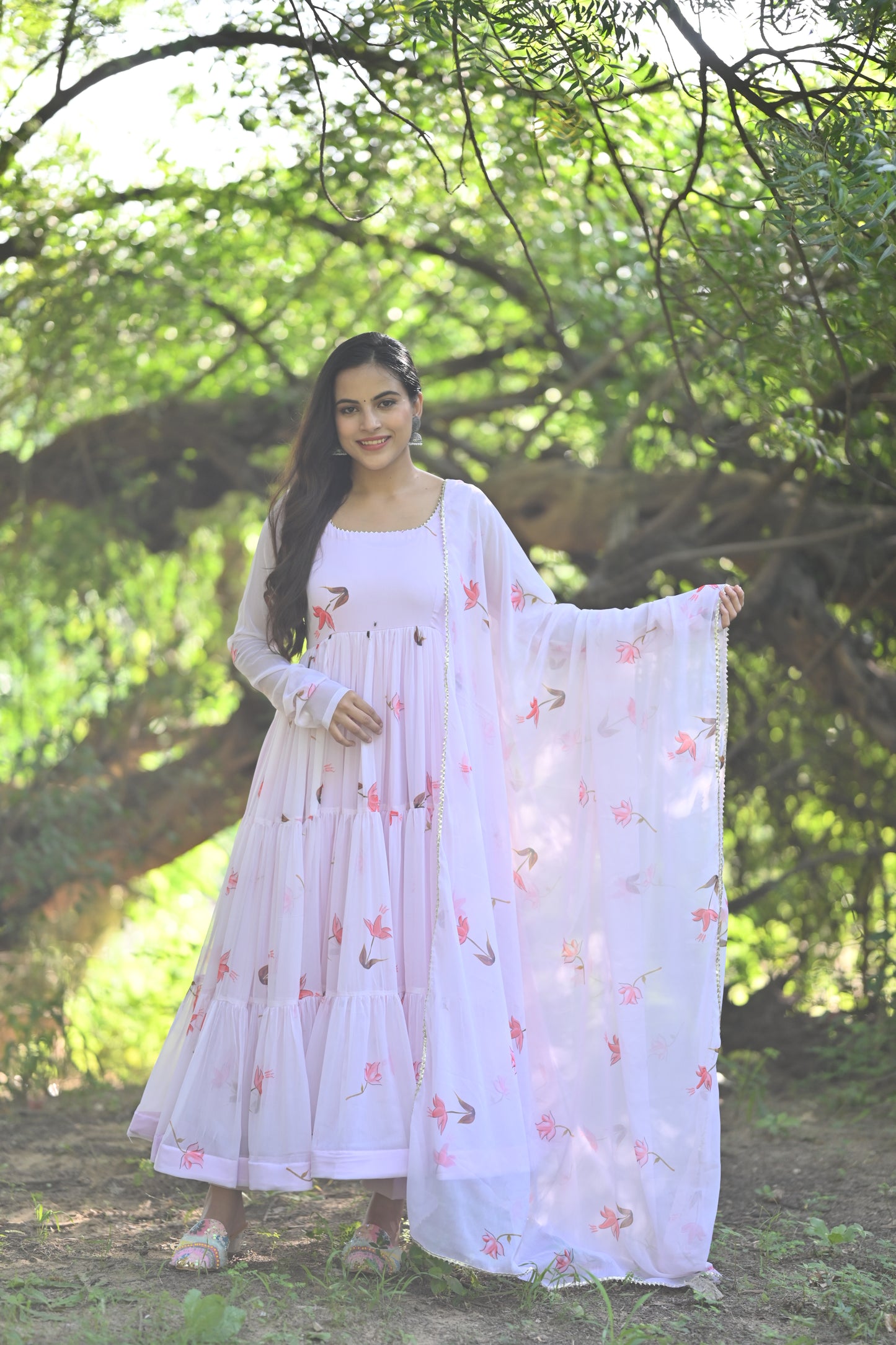 Lotus Anarkali