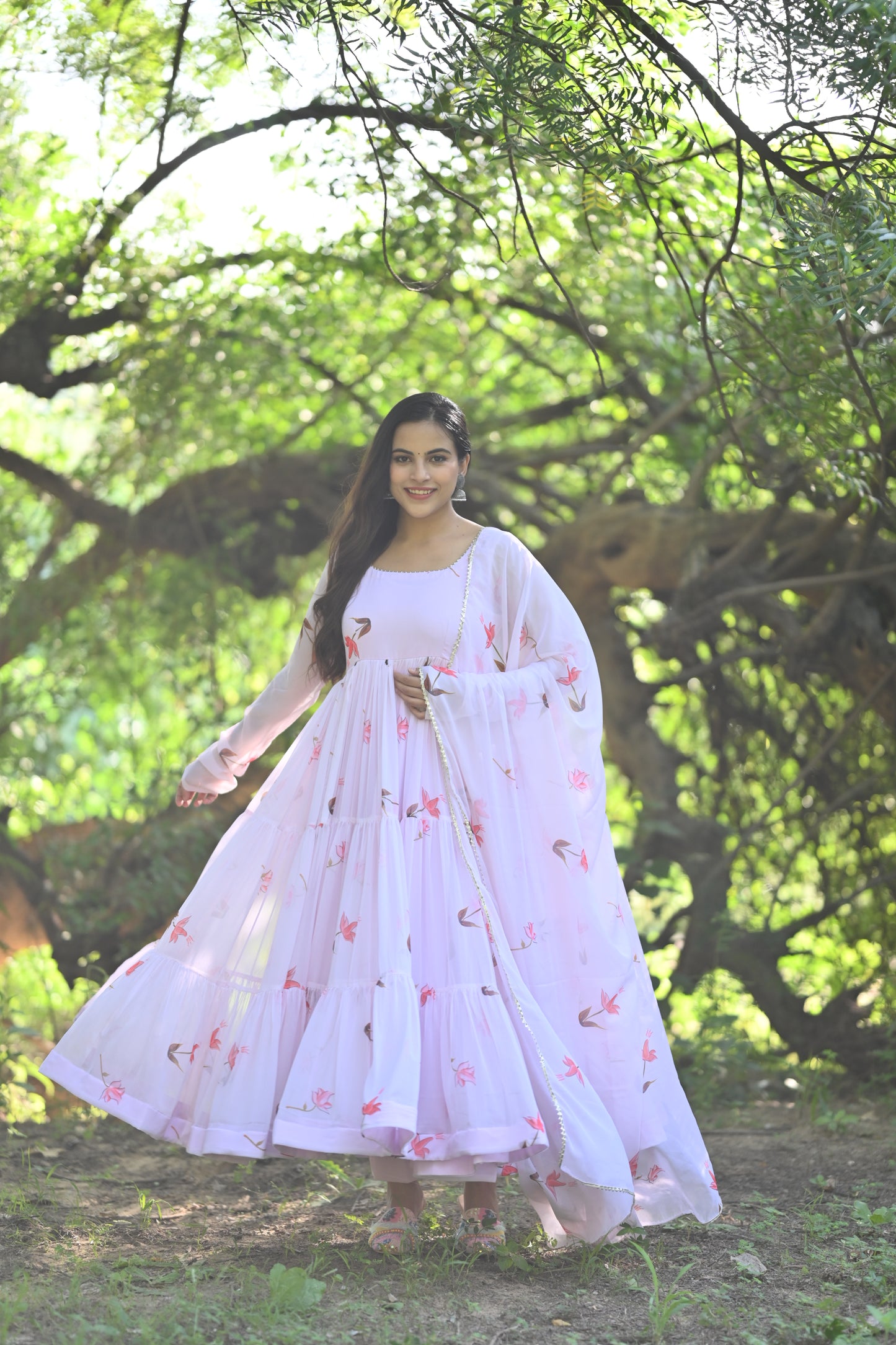 Lotus Anarkali