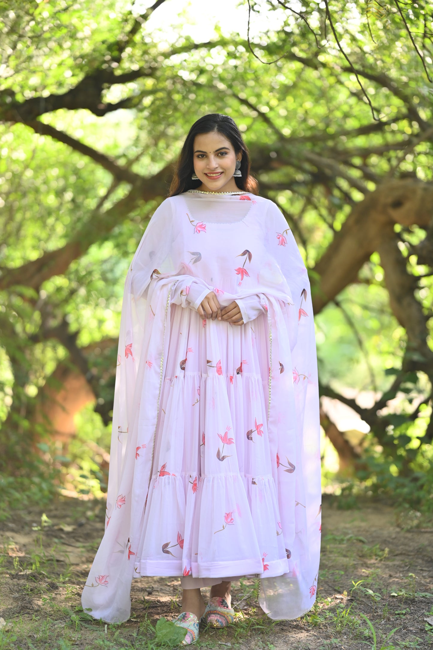 Lotus Anarkali