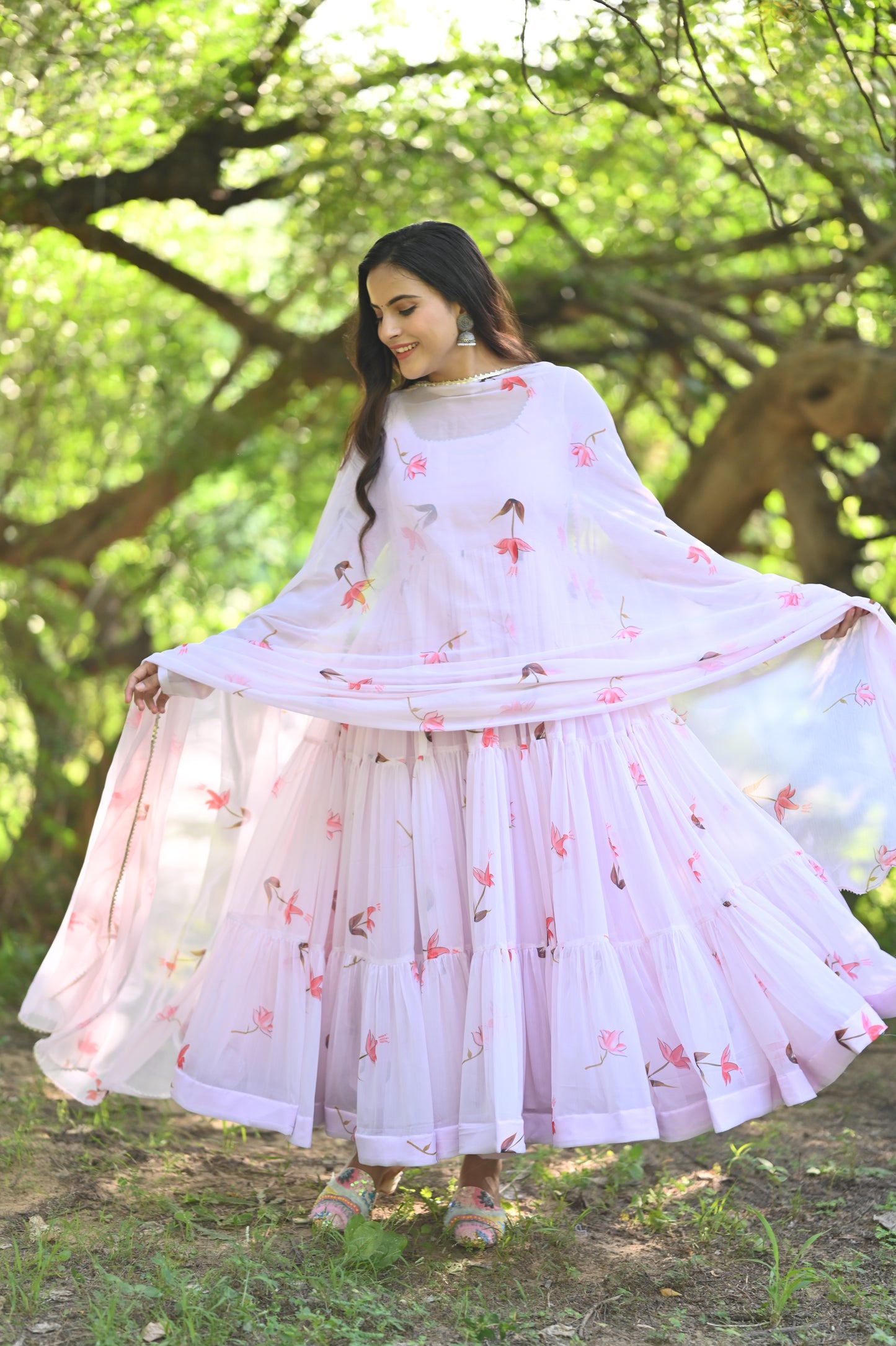 Lotus Anarkali